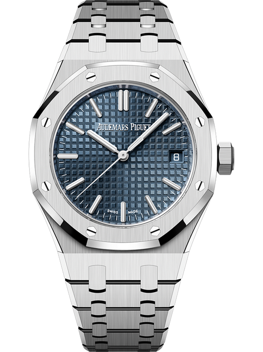 Audemars Piguet Royal Oak Selfwinding 37 mm Blue  Dial Stainless Steel Bracelet 15550ST.OO.1356ST.06