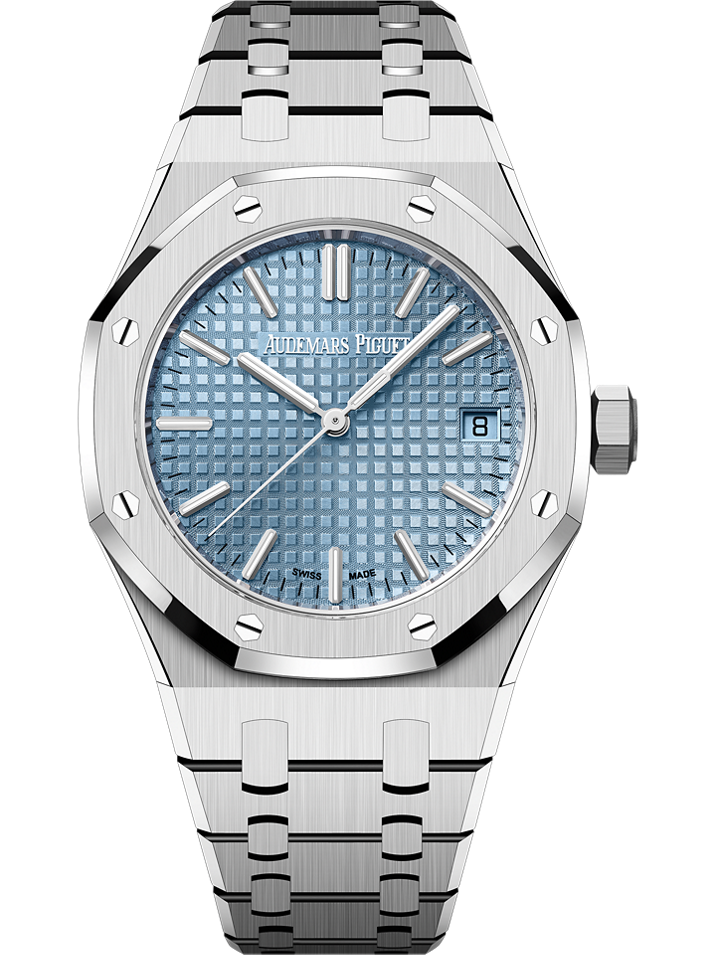 Audemars Piguet Royal Oak Selfwinding 37 mm Light Blue Dial Stainless Steel Bracelet 15550ST.OO.1356ST.08