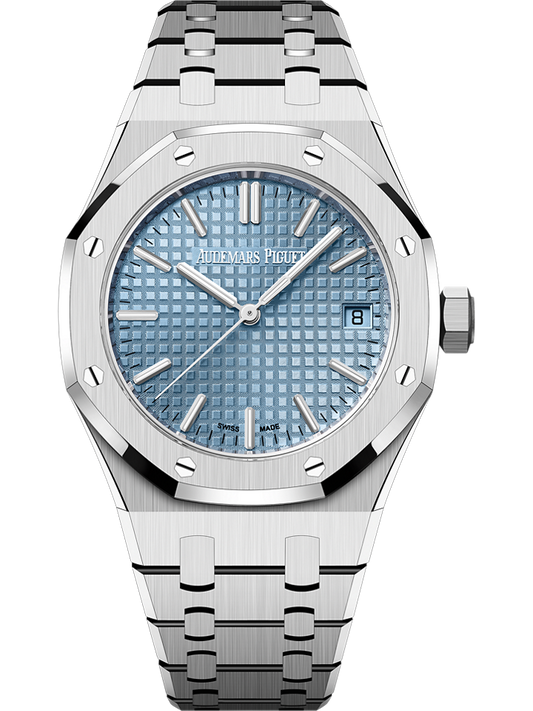 Audemars Piguet Royal Oak Selfwinding 37 mm Light Blue Dial Stainless Steel Bracelet 15550ST.OO.1356ST.08