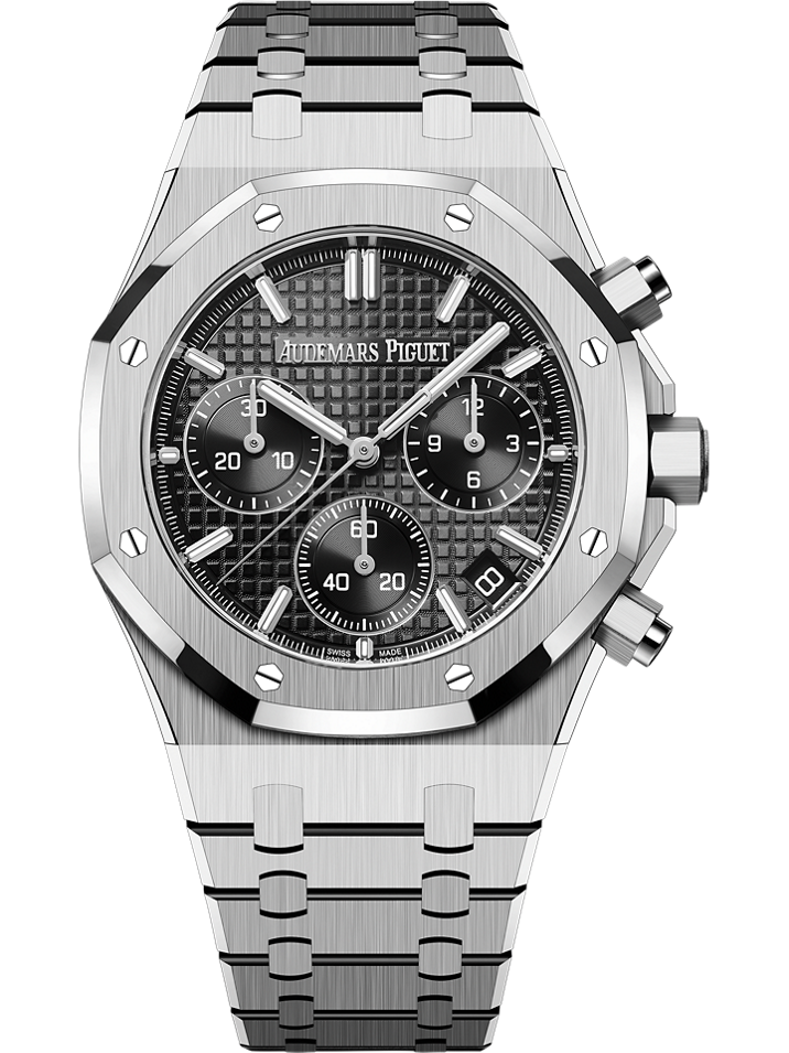 Audemars Piguet Royal Oak Selfwinding Chronograph 41 mm Black  Dial Stainless Steel Bracelet 26240ST.OO.1320ST.06