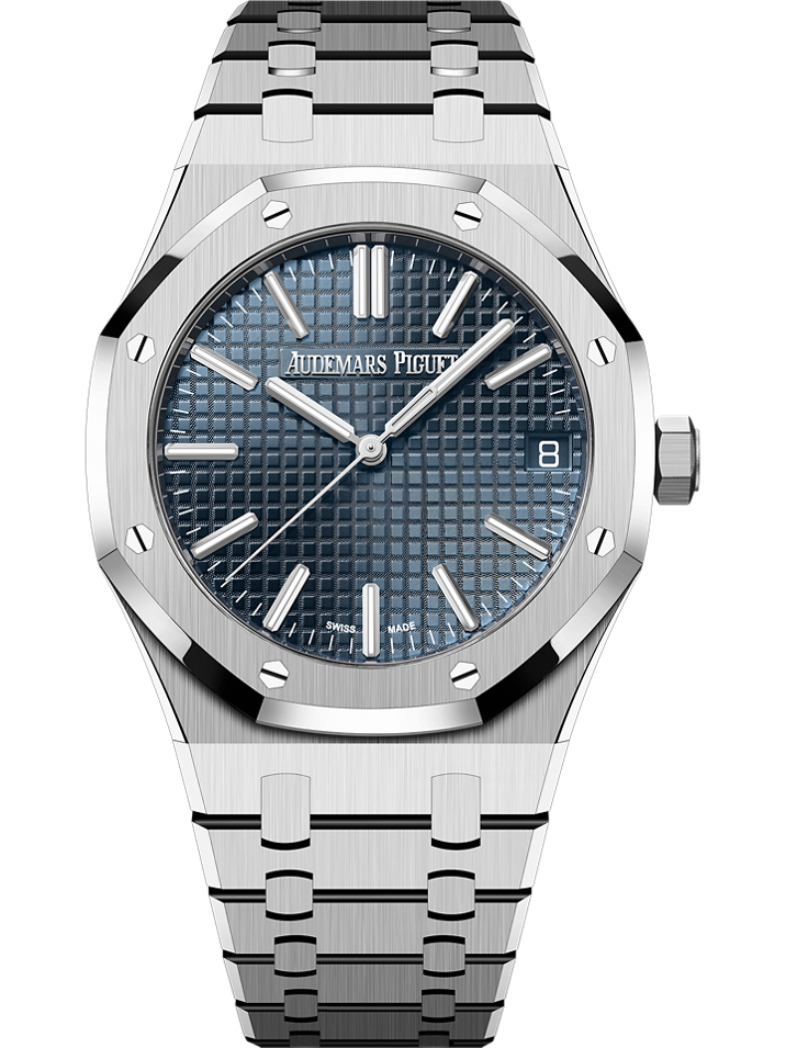 Audemars Piguet Royal Oak Selfwinding 41 mm Blue  Dial Stainless Steel Bracelet 15510ST.OO.1320ST.06