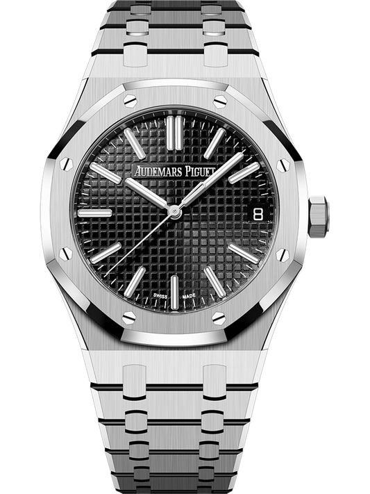 Audemars Piguet Royal Oak Selfwinding 41 mm Black  Dial Stainless Steel Bracelet 15510ST.OO.1320ST.07