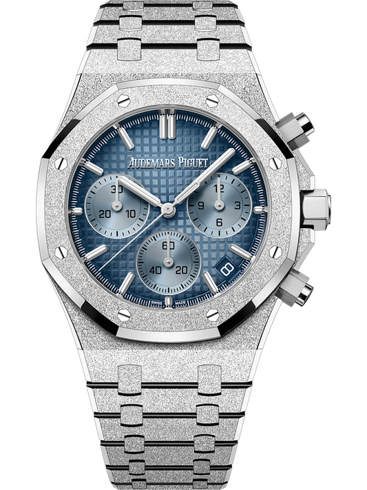 Audemars Piguet Royal Oak Selfwinding Chronograph 41 mm Blue  Dial 18-Carat White Gold Bracelet 26240BC.GG.1324BC.02