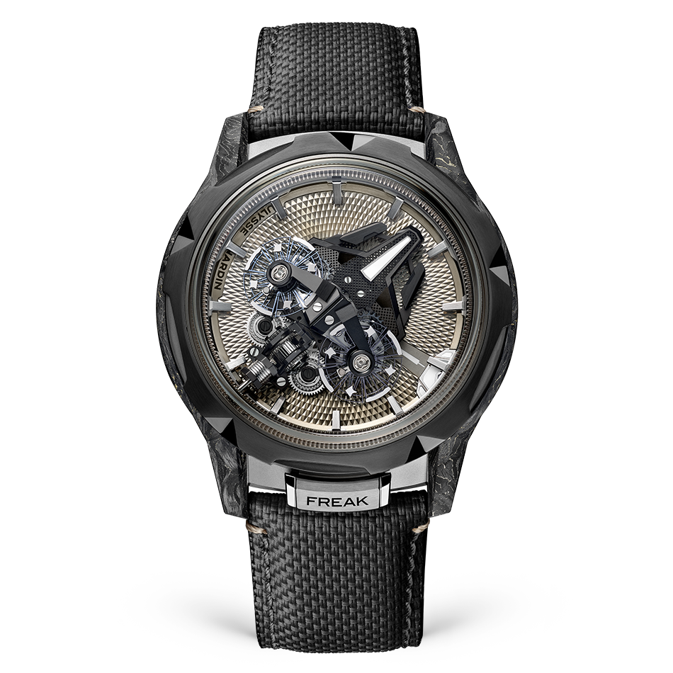 Ulysse Nardin Freak S NOMAD 45 mm Silver Dial Titanium Rubber Strap 2513-500LE-4A-GUI/3A