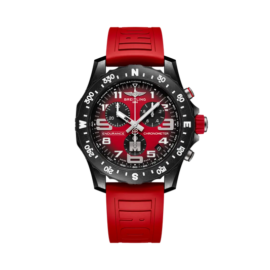 Breitling Endurance Pro 44 IRONMAN® 44 mm Red Dial Breitlight Red Rubber Strap X823109A1K1S1